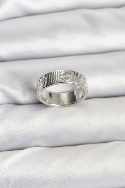 Skygo Silver Color Model Women's Ring - Tj-Byk3909