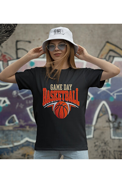 BUTSHIRT BU Tişört 'Basketbol - Game Day - Oyun Günü - NBA' Unisex Tişört
