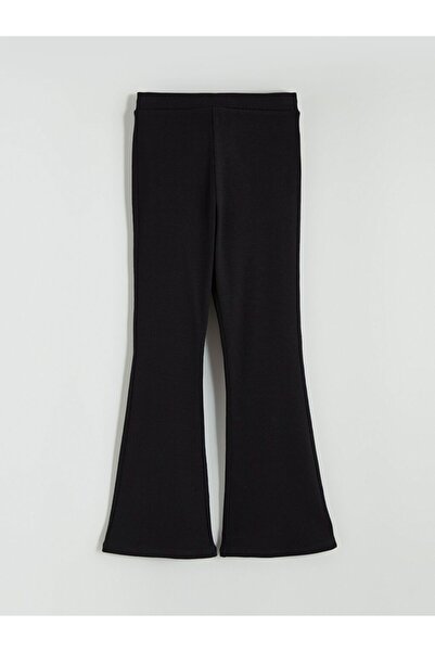 LC Waikiki LCW Kids Fitilli İspanyol Paça Kız Çocuk Tayt