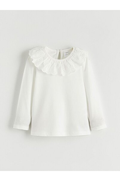 LC Waikiki Lcw Kids Baby Collar Girl's Blouse