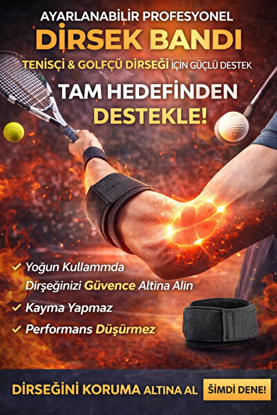 MericLine Adjustable Professional Elbow Strap – Target Focus for Tennis & Gol...