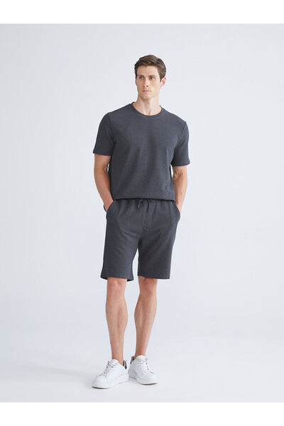 LC Waikiki Ανδρικό σορτς Anthracite Standard Fit