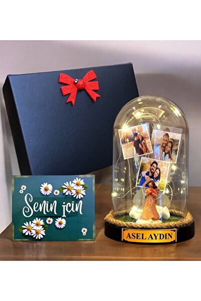 MEGA KANYON Yılbaşı Hediyesi Pembe Ayıcık Buketi ve Renkli Led Işıklı Kardan ...