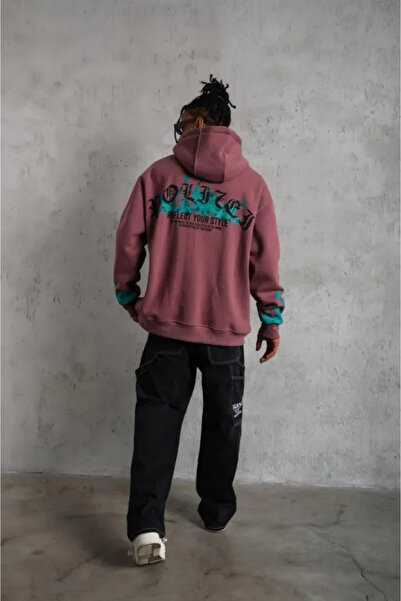 DRESSIFY WOMEN’S FASHION Ανδρικό φούτερ με κουκούλα με τρία νήματα βαμβακερό ...