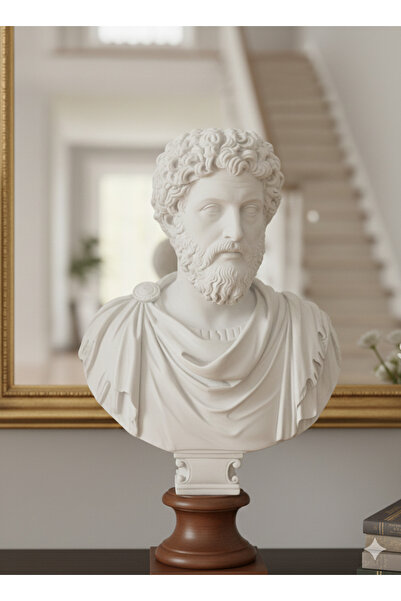 İki Cadı Tasarım Ultra Büyük Marcus Büst Polyester Obje