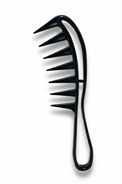 Femmelogy مشط شمع احترافي لتصفيف الشعر، مشط واسع الأسنان من الكربون مضاد للكه...