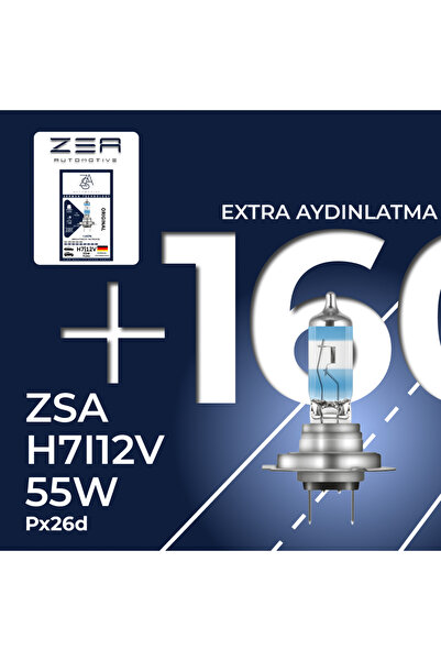 ZSA +160% Brightness increase H7 12V