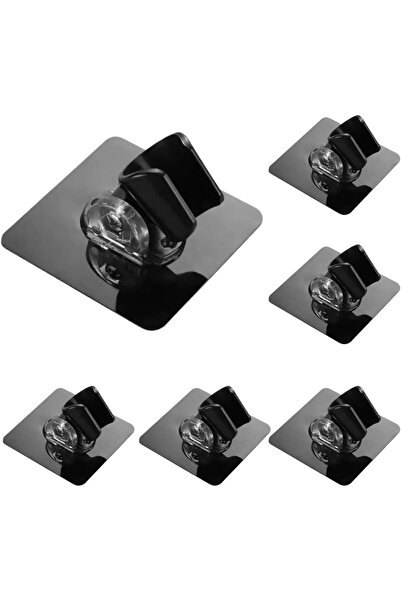 Zalcoon 6 قطع من حوامل رؤوس الدش اللاصقة والمقاومة للماء