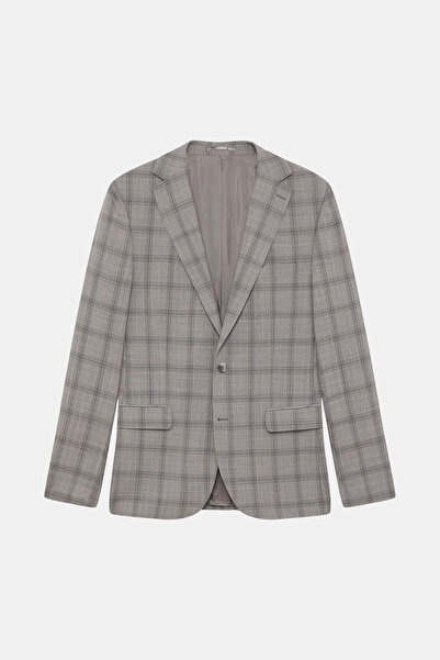 W Collection BEJ DÜĞMELİ YÜN CEKET