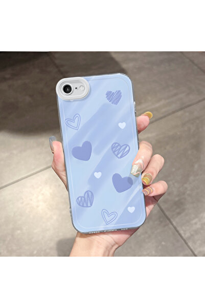 Hontinga Transparent Anti Fall Heart Airbag Soft Silicone Phone Case Compatib...