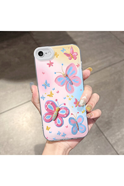 Hontinga For iPhone 7/8/Se 2020 2022 Compatible Transparent Camera Protection...