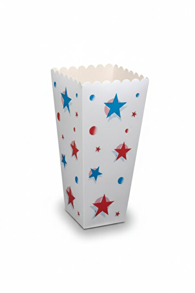 Festiva علبة فشار بطبعة نجوم 50 قطعة