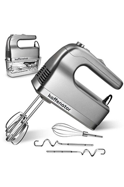 kaffenator Hand Mixer, 350W Handheld Mixer with Storage Case 5-Speed Plus Turbo