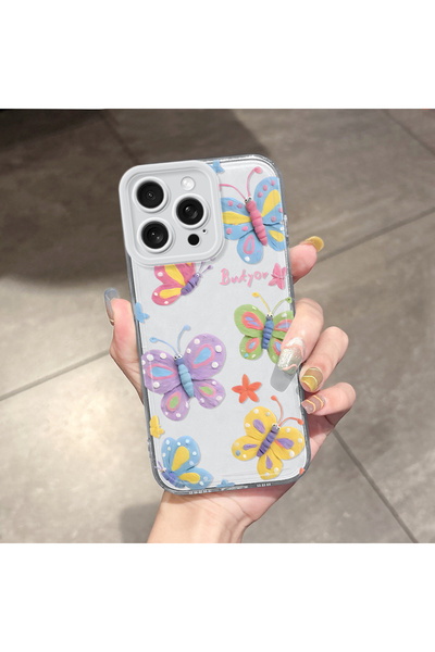 Hontinga غطاء هاتف شفاف متوافق مع آيفون 15 برو ماكس مع حماية للكاميرا ووسادة ...