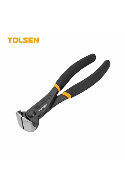 TOLSEN End Cutting Pincer CS Dipped Handle Black 180mm(7inch)