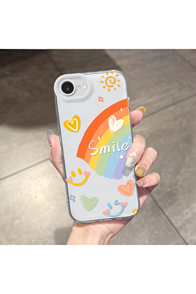 Hontinga غطاء هاتف شفاف متوافق مع آيفون 16e مع حماية للكاميرا ووسادة هوائية ق...