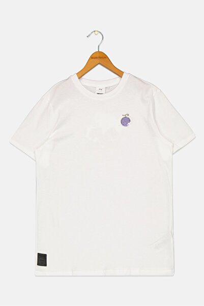 Puma x One Piece Kids Boy Sportswear Short Sleeve Outdoor T-Shirt, White