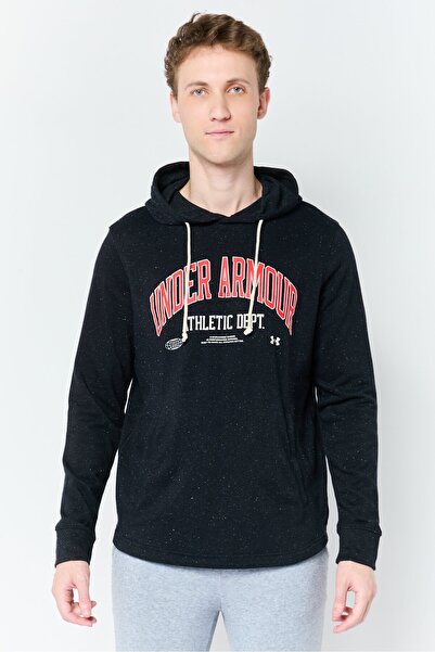 Under Armour Men Sportswear Fit Long Sleeve Outdoor Hoodie, Black