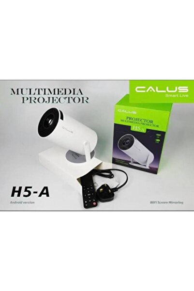 calus H5-A Pro HD Multimedia Projector, USB Compatible, High Dynamic Range, Highlight Coating Lens,