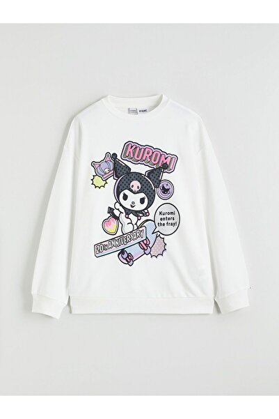 LC Waikiki Hanorac pentru fetiță cu imprimeu Kuromi pentru copii LCW