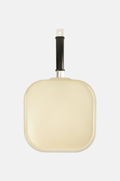 Alpine Cuisine Ceramic Aluminum Square Griddle Pan, Black