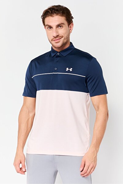 Under Armour Men Loose Fit Short Sleeve Playoff Outdoor Polo Shirt, Multicolor