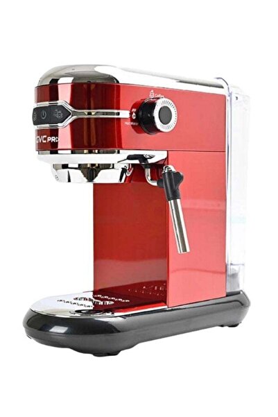 GVC Pro Espresso Coffee Maker 1 L GVCM-1906 Red