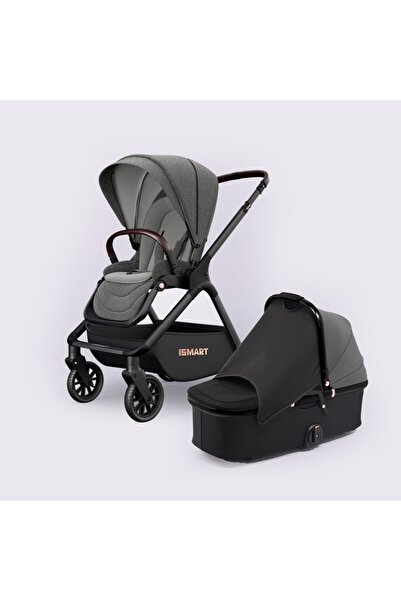 Hibobi Premium Store-Style High-Landscape Reversible Baby Stroller with Alumi...