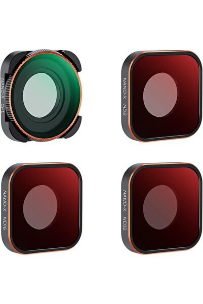 K&F CONCEPT مجموعة فلاتر ND متوافقة مع كاميرات GoPro Hero 11 و Hero 10 Black و Hero 9، عبوة من 4 فلاتر (ND8، ND16، ND3)