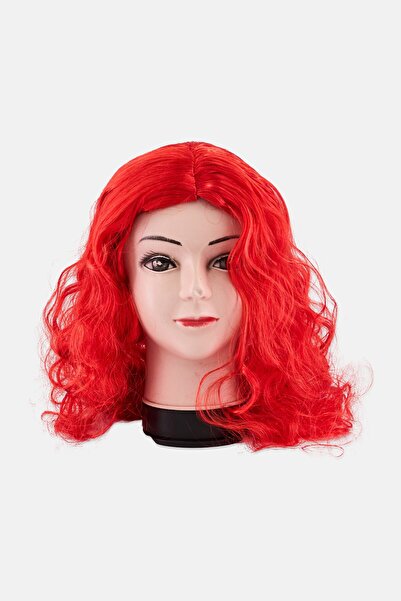 Rubies شعر مستعار للأطفال من ديزني برينسيس آرييل، برتقالي