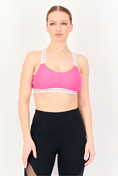 Under Armour Women Sportswear Fit Training Padded Sport Bra, Pink