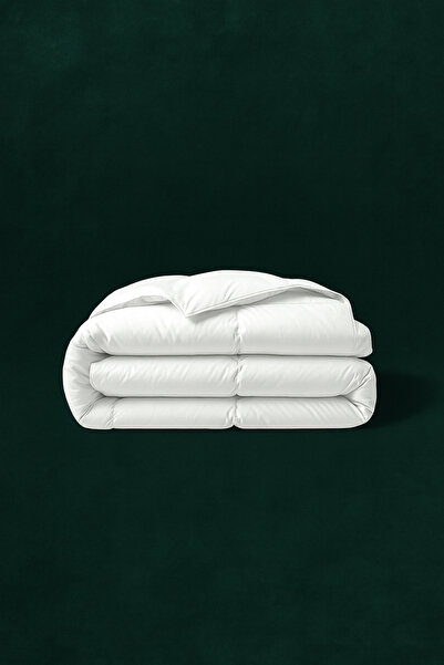 HILL TEKSTİL Goose Feather Duvet 40% down 195*215 Double Size Platinum 40