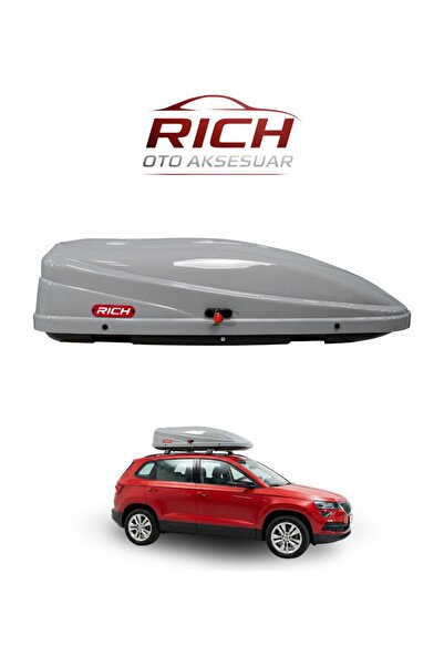 RİCH OTOMOTİV Port Bagaj -Tabut Bagaj 390 Litre Kapasite Gri