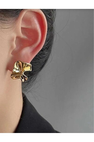 8atelier أقراط ذهبية عتيقة