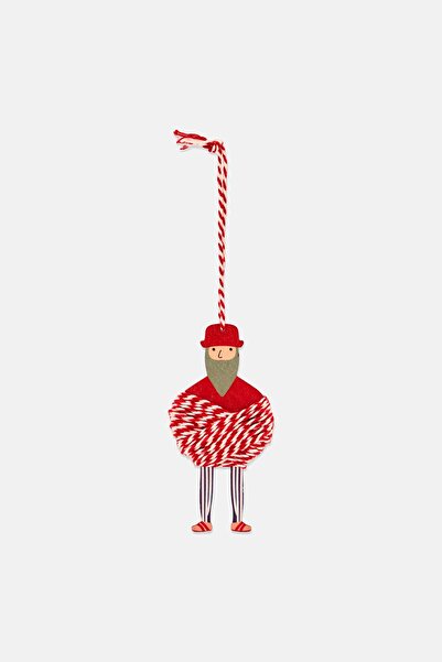 Muy Mucho Two Tone Rope Hanging Man, Multicolor