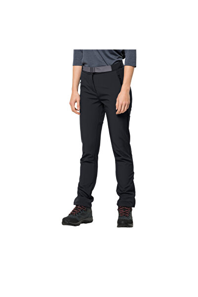 Jack Wolfskin Stollberg Pants Kadın Siyah Outdoor Pantolonu KADIN OUTDOOR PAN...