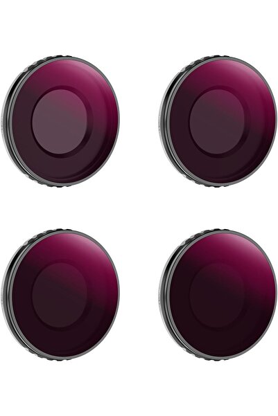 K&F CONCEPT DJI Osmo Action 4 ND/PL Filter Kit, 4 Pack Neutral Density ND8/PL ND16/PL ND32/PL ND64/P