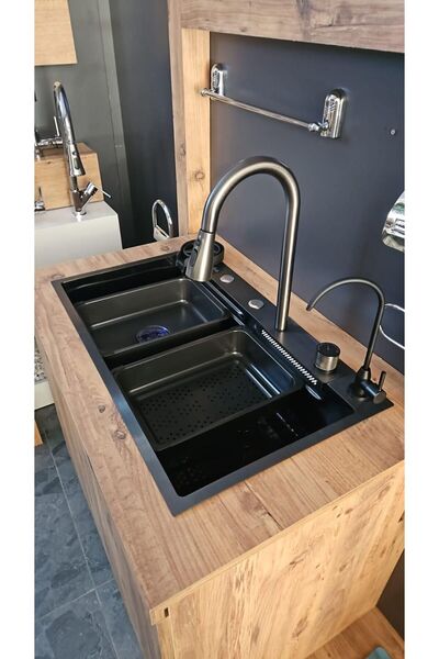 FİNANS YAPI MARKET Piyano Tuşlu Çok Fonksiyonlu Fonksiyonel Şelale Akıllı Evy...