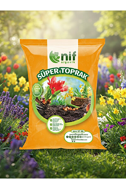 Nif Organik Özel Karışım Süper Toprak - 10 Lt