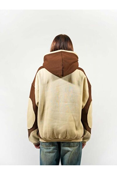 SWAG هودي بلونين مع طبعه اماميه - بيج