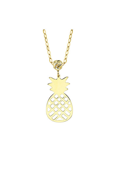 H.M Hakan Mücevherat Ananas Figürlü 14 Ayar Altın Kolye 0,90 Gram