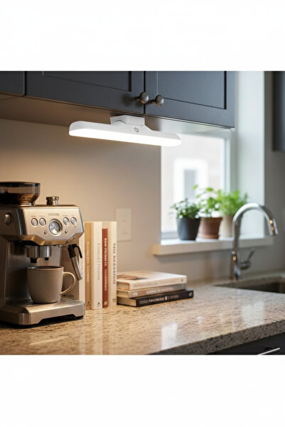 Cata Şarjlı Led Işık Usb Şarjlı Kablosuz Mıknatıslı Led Lamba 3 Farklı Işık R...