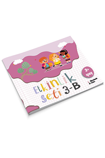 akademik zeka 3 Yaş Etkinlik Kitabı 3-B