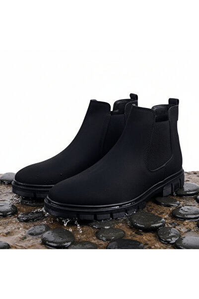 USLU STORE Kışlık ve Mevsimlik Bot Ortapedik Esnek Kaymaz Tabanlı Rahat Giyilebilir Ayakkabı