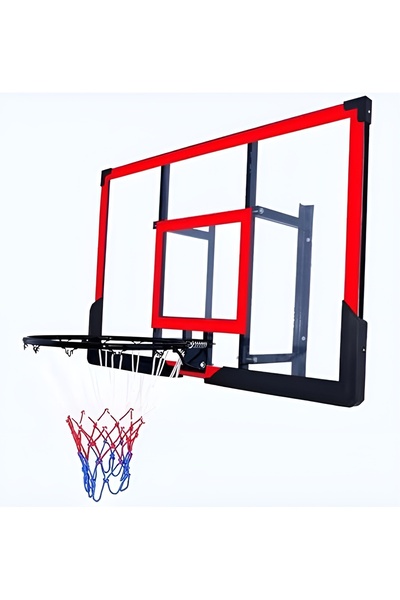Marshal Fitness Shatterproof Basketball Backboard Hoop