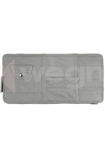 WEGNA منظم حاجب الشمس للسيارة من إس بي تي آر إن إس (114506) غطاء رمادي اللون