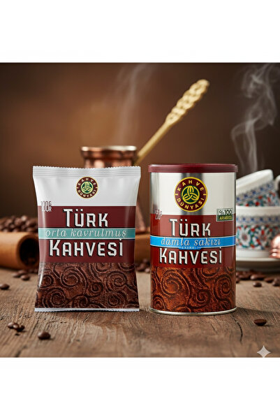 Kahve Dünyası DAMLA SAKIZI TÜRK KAHVESİ TENEKE 250GR TENEKE X TÜRK KAHVESİ OR...