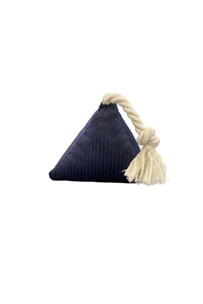 Pet Comfort Sptrns Drawstring Prism Dog Toy (112925) Navy Blue 12X25Cm