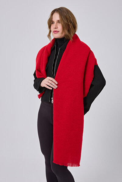 myfirstsea Kadın Kalın Omuz Şalı 65x180 cm – Yumuşak Dokulu Sıcak Tutan Kışlı...