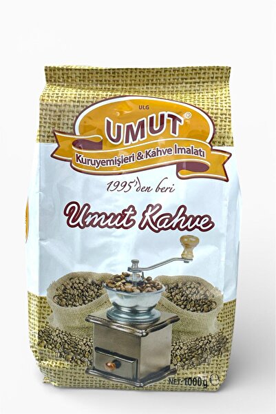 GÜZELYÜZ AVM Umut Kahve (1995'ten Beri) Antakya Kahvesi 1 KG (1000 GR) Açık Türk Kahvesi Az Kavrulmuş Kahve Hatay